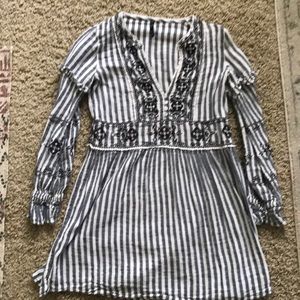 Zara boho mini dress